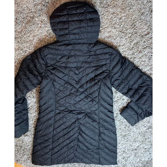 The North Face Karokora BLACK Down Parka PUFFER JACKET COAT sz M - Picture 4 of 6